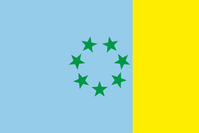 Free graphic Canary Islands Flag Vexillology - Free vector graphic on Pixabay to be edited by GIMP free image editor by OffiDocs