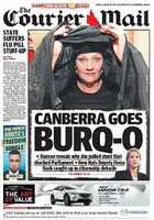 Free download Canberra Goes Burq O Headline free photo or picture to be edited with GIMP online image editor