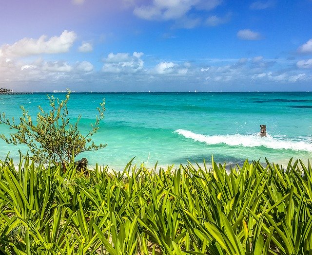 Descarga gratuita Cancún Mexico Beach - foto o imagen gratis para editar con el editor de imágenes en línea GIMP