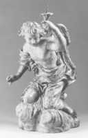 Free download Candle-bearing angel (one of a pair) free photo or picture to be edited with GIMP online image editor