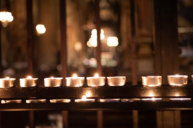 Free download Candle Church Prayer -  free photo or picture to be edited with GIMP online image editor