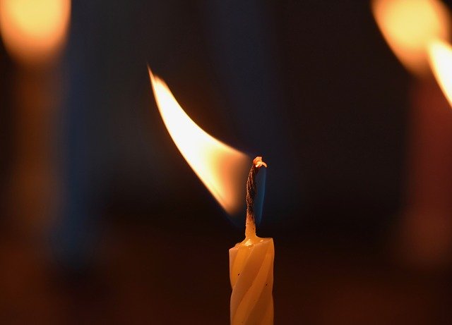 Free download Candle Fire Flame free photo template to be edited with GIMP online image editor