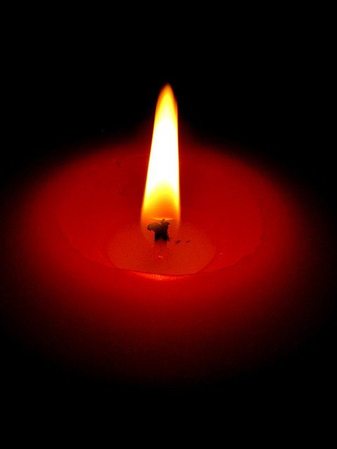 Gratis download Candle Red Dark - gratis gratis foto of afbeelding om te bewerken met GIMP online afbeeldingseditor