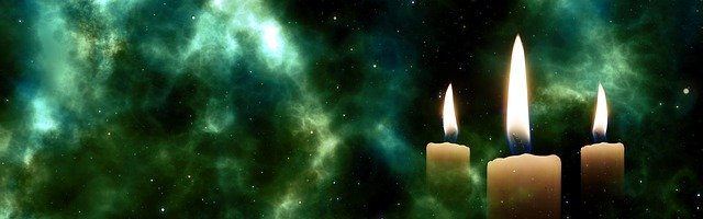تنزيل مجاني رسم توضيحي مجاني لبرنامج Candles Star Space ليتم تحريره باستخدام محرر الصور عبر الإنترنت GIMP