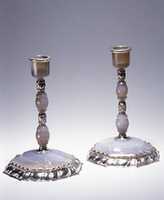 Free download Candlestick with octagonal base (one of a pair) free photo or picture to be edited with GIMP online image editor