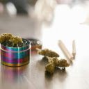 Cannabis Buds and a Grinder  screen for extension Chrome web store in OffiDocs Chromium