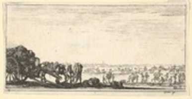 Free download Cannon and Soldiers Playing Cards, from Dessins de quelques conduites de troupes free photo or picture to be edited with GIMP online image editor