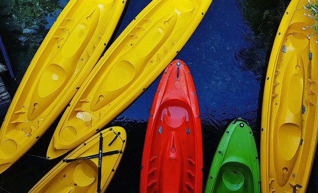 Free download Canoe Colors Yellow -  free photo or picture to be edited with GIMP online image editor