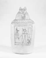 Free download Canopic Jar with Head of Duamutef free photo or picture to be edited with GIMP online image editor