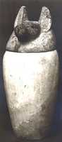 Free download Canopic jar with jackal lid free photo or picture to be edited with GIMP online image editor