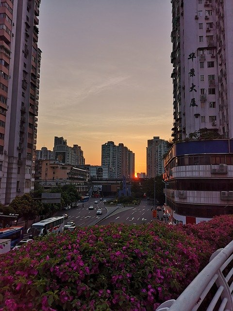 免费下载 Canton Sunset - 使用 GIMP 在线图像编辑器编辑的免费照片或图片