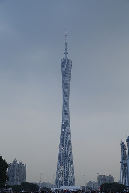 Gratis download Canton Tower Building - gratis foto of afbeelding om te bewerken met GIMP online afbeeldingseditor