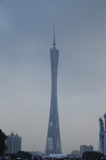 دانلود رایگان Canton Tower Building - عکس یا تصویر رایگان برای ویرایش با ویرایشگر تصویر آنلاین GIMP