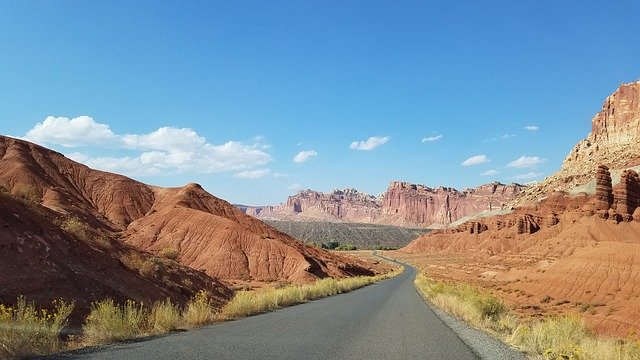 Free download Canyon Capitol Reef Utah -  free photo or picture to be edited with GIMP online image editor