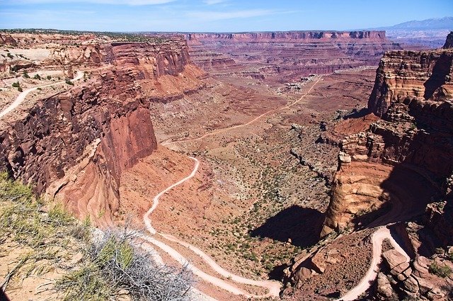 Free download Canyonlands Shafer Canyon Road -  free photo or picture to be edited with GIMP online image editor