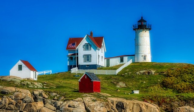 Kostenloser Download Cape Neddick Maine America New - kostenloses Foto oder Bild zur Bearbeitung mit GIMP Online-Bildbearbeitung