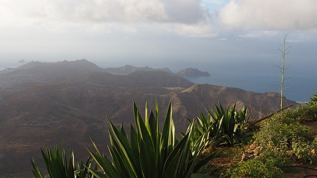 Free download Cape Verde Sao Vicente Mountains -  free photo or picture to be edited with GIMP online image editor