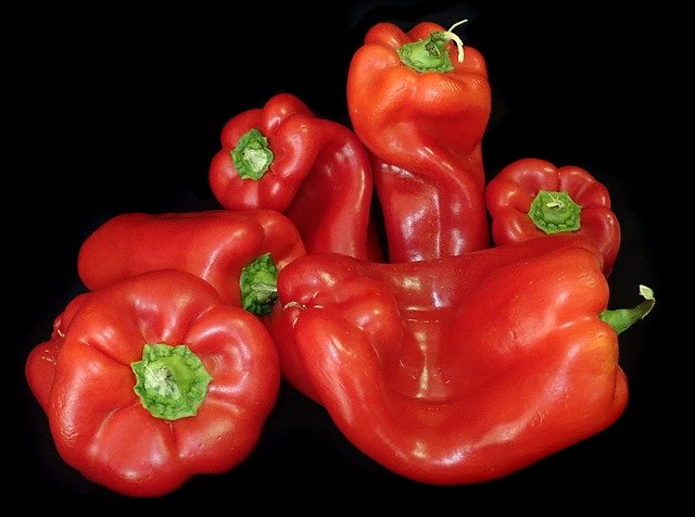 Free download Capsicum Peppers Vegetables -  free photo or picture to be edited with GIMP online image editor