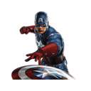 Captain America Tribute New Tab  screen for extension Chrome web store in OffiDocs Chromium