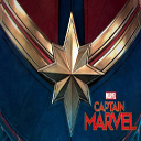Captain Marvel Avenger Super Hero  screen for extension Chrome web store in OffiDocs Chromium