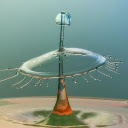 Captivating Water Droplet Collision Art  screen for extension Chrome web store in OffiDocs Chromium