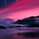 captures a stunning sunset sky beside a tranquil lake  screen for extension Chrome web store in OffiDocs Chromium