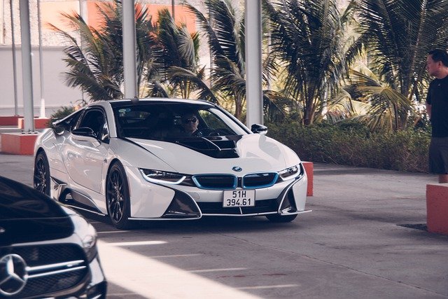 Free download car bmw white car shiny car bmw i8 free picture to be edited with GIMP free online image editor