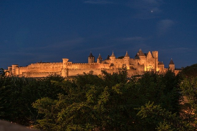 Free download Carcassone France Fortress -  free photo or picture to be edited with GIMP online image editor