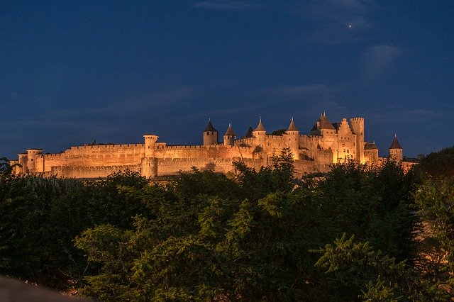 무료 다운로드 Carcassone France Fortress - 무료 사진 또는 김프 온라인 이미지 편집기로 편집할 수 있는 사진