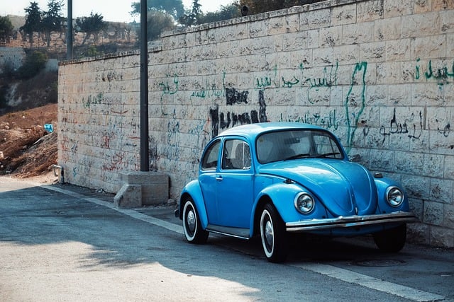 Free download car classic beetle bug car blue free picture to be edited with GIMP free online image editor