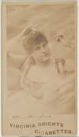 Free download Card 614, from the Actors and Actresses series (N45, Type 1) for Virginia Brights Cigarettes free photo or picture to be edited with GIMP online image editor