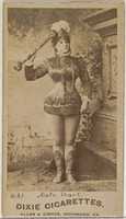 Free download Card 631, Kate Uart, from the Actors and Actresses series (N45, Type 7) for Dixie Cigarettes free photo or picture to be edited with GIMP online image editor