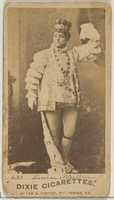 Free download Card 637, Louise Paullin, from the Actors and Actresses series (N45, Type 7) for Dixie Cigarettes free photo or picture to be edited with GIMP online image editor