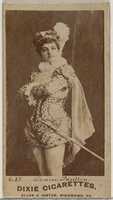 Free download Card 638, Louise Paullin, from the Actors and Actresses series (N45, Type 7) for Dixie Cigarettes free photo or picture to be edited with GIMP online image editor