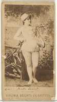 Free download Card 641, Kate Uart, from the Actors and Actresses series (N45, Type 1) for Virginia Brights Cigarettes free photo or picture to be edited with GIMP online image editor