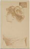 Free download Card 647, Miss Leicester, from the Actors and Actresses series (N45, Type 2) for Virginia Brights Cigarettes free photo or picture to be edited with GIMP online image editor