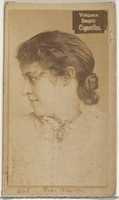 Free download Card 665, Miss Haven, from the Actors and Actresses series (N45, Type 2) for Virginia Brights Cigarettes free photo or picture to be edited with GIMP online image editor