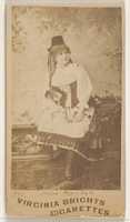Free download Card 721, Miss Randall, from the Actors and Actresses series (N45, Type 1) for Virginia Brights Cigarettes free photo or picture to be edited with GIMP online image editor