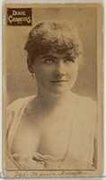 Free download Card 745, Maggie Arlington, from the Actors and Actresses series (N45, Type 7) for Dixie Cigarettes free photo or picture to be edited with GIMP online image editor