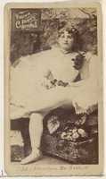 Free download Card 752, Theodora De Gillert, from the Actors and Actresses series (N45, Type 2) for Virginia Brights Cigarettes free photo or picture to be edited with GIMP online image editor