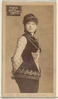 Free download Card 777, Annie Summerfield, from the Actors and Actresses series (N45, Type 2) for Virginia Brights Cigarettes free photo or picture to be edited with GIMP online image editor