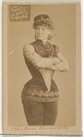 Free download Card 786, Annie Summerfield, from the Actors and Actresses series (N45, Type 2) for Virginia Brights Cigarettes free photo or picture to be edited with GIMP online image editor