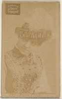 Free download Card 799, Irene Perry, from the Actors and Actresses series (N45, Type 2) for Virginia Brights Cigarettes free photo or picture to be edited with GIMP online image editor