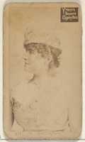 Free download Card 813, Maggie Arlington, from the Actors and Actresses series (N45, Type 2) for Virginia Brights Cigarettes free photo or picture to be edited with GIMP online image editor
