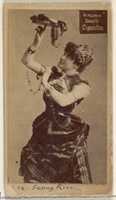 Free picture Card 838, Fanny Rice, from the Actors and Actresses series (N45, Type 2) for Virginia Brights Cigarettes to be edited by GIMP online free image editor by OffiDocs