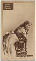Free download Card 864, Clara Morris, from the Actors and Actresses series (N45, Type 2) for Virginia Brights Cigarettes free photo or picture to be edited with GIMP online image editor