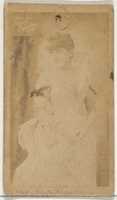 Free download Card 868, Edith Kingdon, from the Actors and Actresses series (N45, Type 2) for Virginia Brights Cigarettes free photo or picture to be edited with GIMP online image editor