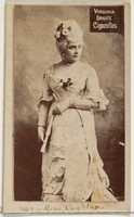 Free download Card 868, Rose Coghlan, from the Actors and Actresses series (N45, Type 2) for Virginia Brights Cigarettes free photo or picture to be edited with GIMP online image editor