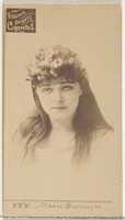 Free download Card 888, Marie Burroughs, from the Actors and Actresses series (N45, Type 2) for Virginia Brights Cigarettes free photo or picture to be edited with GIMP online image editor