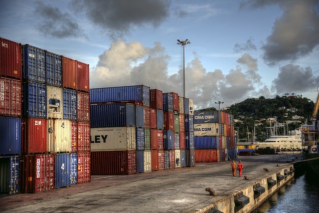 Kostenloser Download Cargo Containers Shipping - kostenloses Foto oder Bild zur Bearbeitung mit GIMP Online-Bildbearbeitung